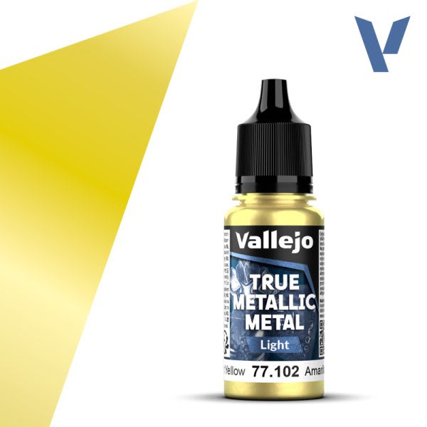 TRUE METALLIC METAL: LIGHT- RADIANT YELLOW, 18 ML.1