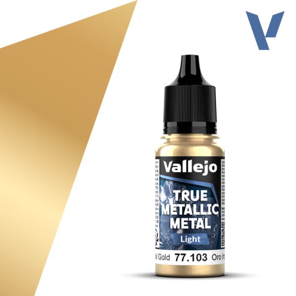 TRUE METALLIC METAL: LIGHT- IMPERIAL GOLD, 18 ML.1