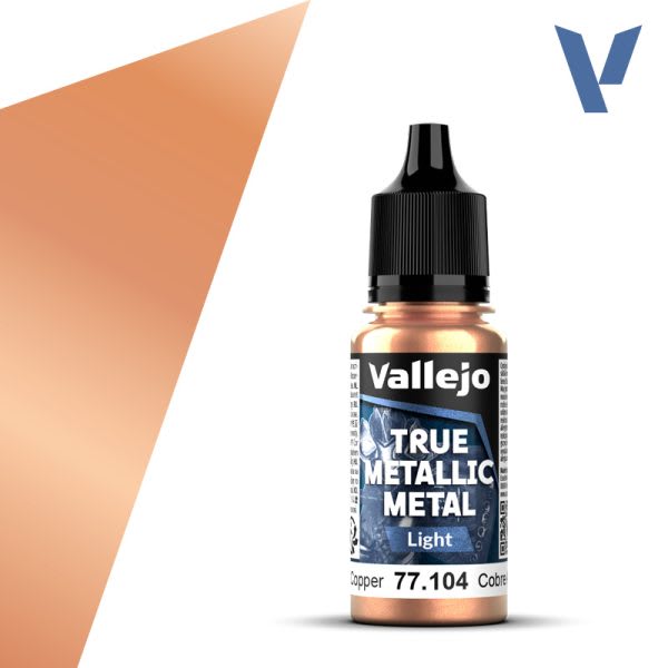 TRUE METALLIC METAL: LIGHT- ANCIENT COPPER, 18 ML.1