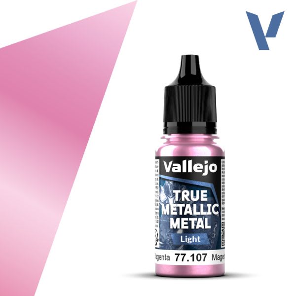 TRUE METALLIC METAL: LIGHT- CRIMSON MAGENTA, 18 ML.1