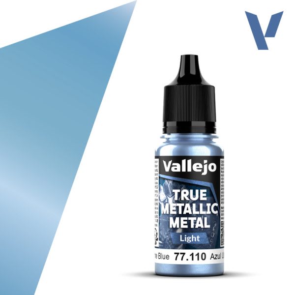 TRUE METALLIC METAL: LIGHT- ULTRAMARINE BLUE, 18 ML.1