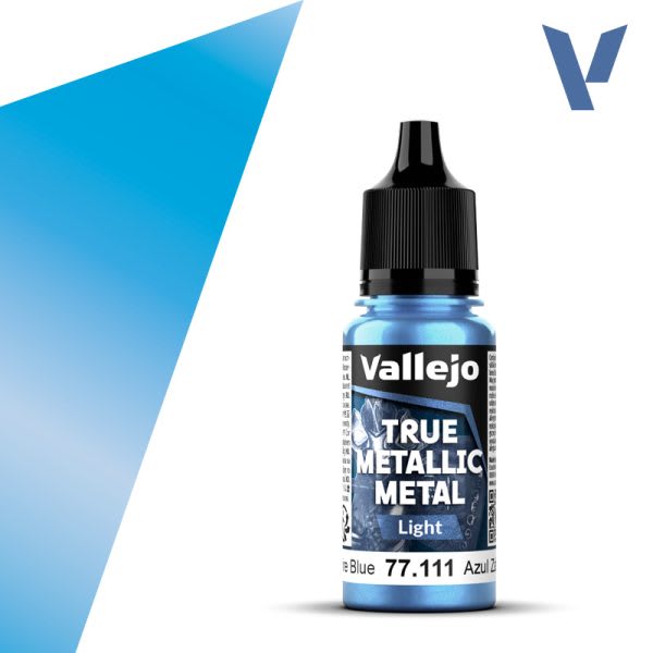 TRUE METALLIC METAL: LIGHT- SAPPHIRE BLUE, 18 ML.1