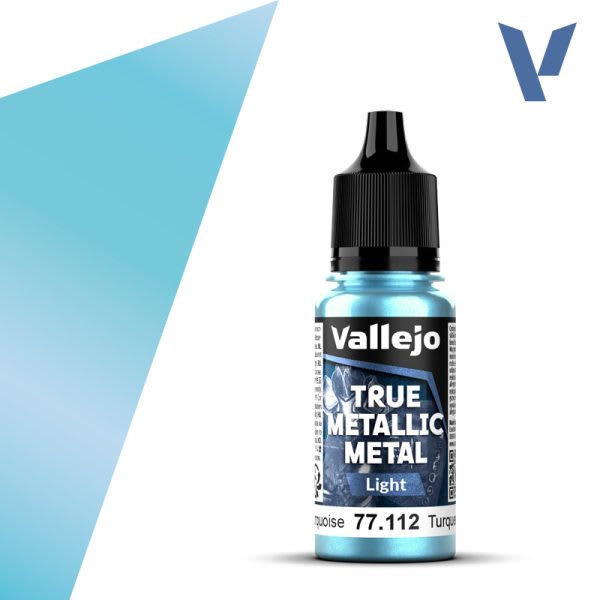 TRUE METALLIC METAL: LIGHT- HYDRA TURQUOISE, 18 ML.1