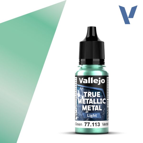 TRUE METALLIC METAL: LIGHT- BEETLE GREEN, 18 ML.1