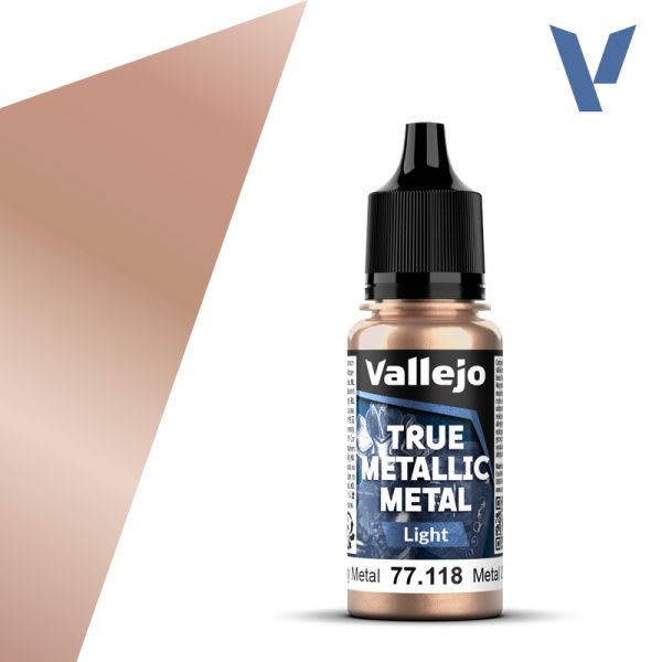TRUE METALLIC METAL: LIGHT- RUSTY METAL, 18 ML.1