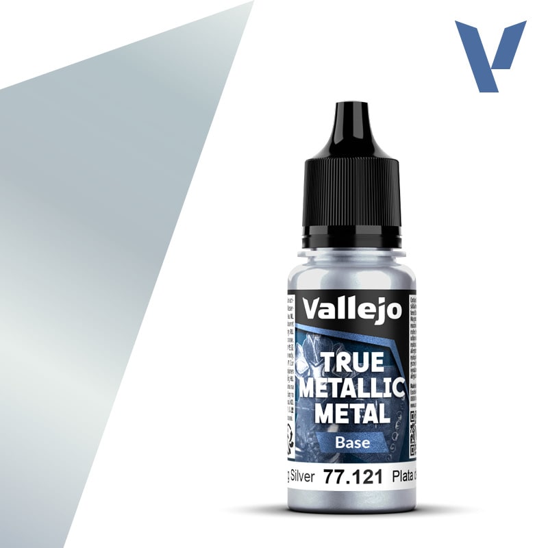 TRUE METALLIC METAL: BASE- STERLING SILVER, 18 ML.1