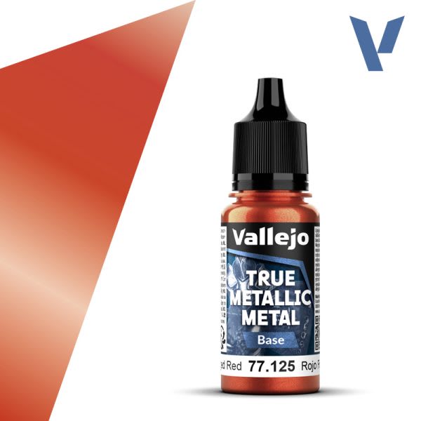TRUE METALLIC METAL: BASE- FORGED RED, 18 ML.1
