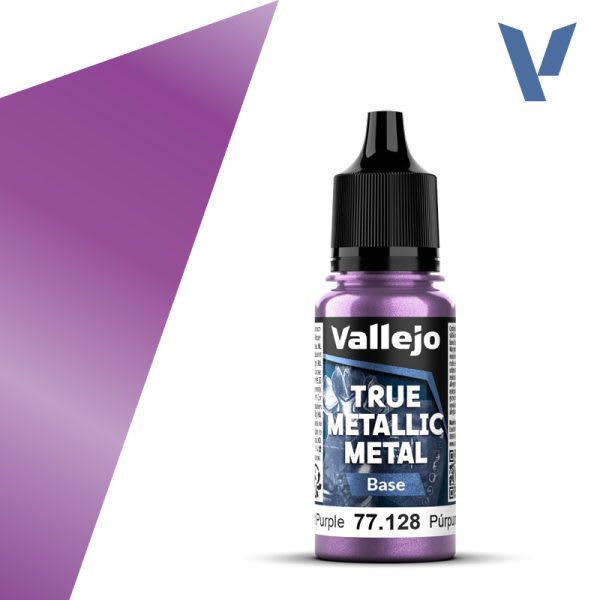 TRUE METALLIC METAL: BASE- AMETHYST PURPLE, 18 ML.1