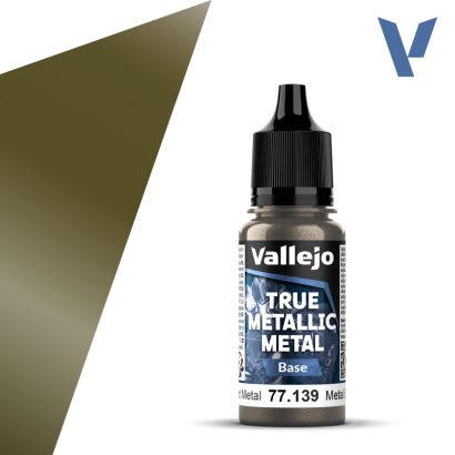 TRUE METALLIC METAL: BASE- AGED METAL, 18 ML.1