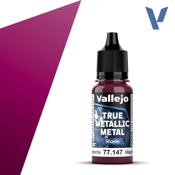 TRUE METALLIC METAL: SHADE- CRIMSON MAGENTA, 18 ML.1