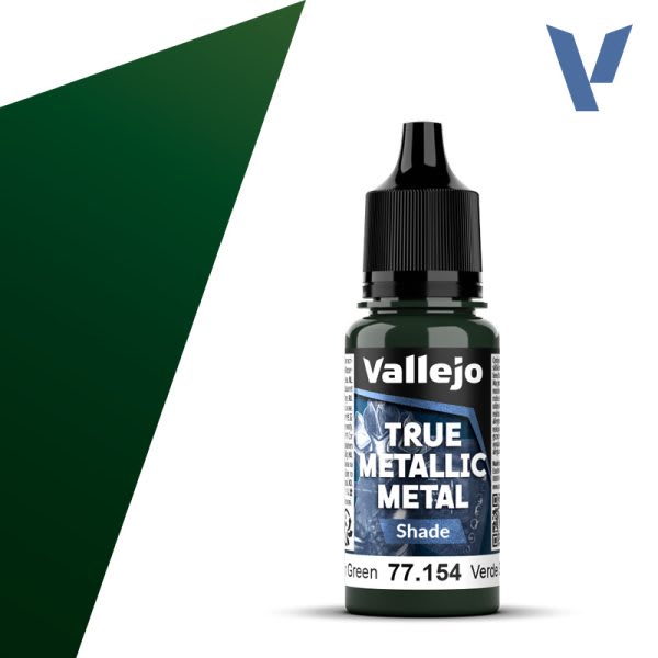 TRUE METALLIC METAL: SHADE- DUSKEN GREEN, 18 ML.1