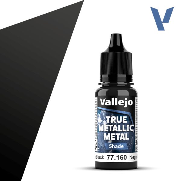 TRUE METALLIC METAL: SHADE- OBSIDIAN BLACK, 18 ML.1