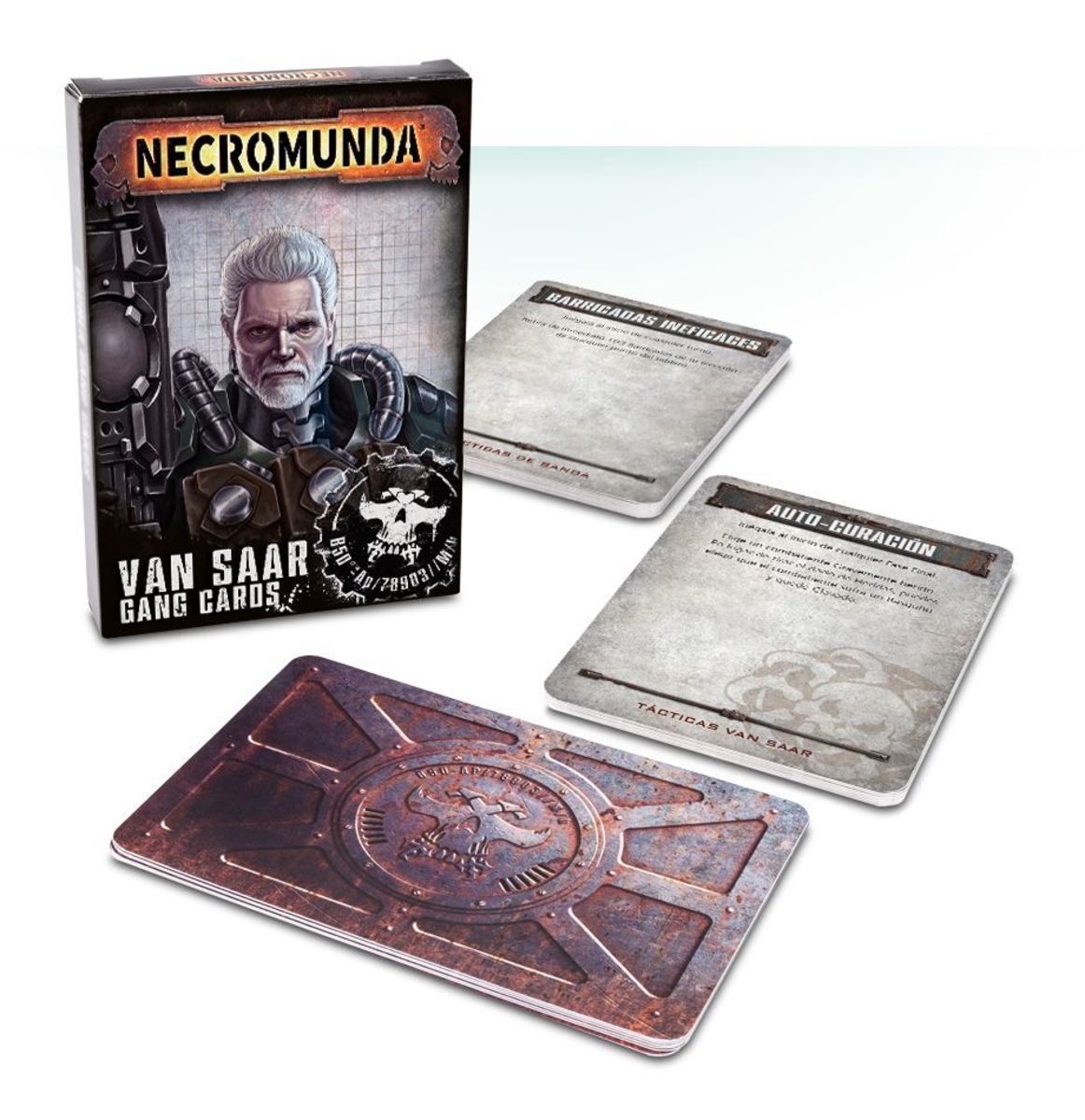 NECROMUNDA: VAN SAAR GANG CARDS (SPA)1