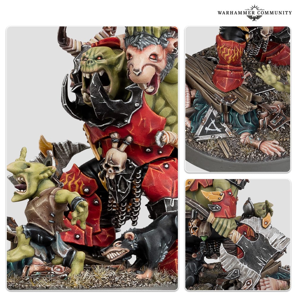 ORRUK WARCLANS: BAWLA AND BURK BOSS RAT-KILLAS2