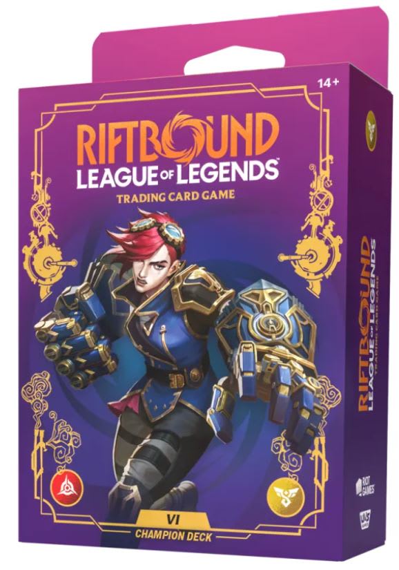 RIFTBOUND TCG: SET 3- UNLEASHED- CHAMPION DECK - VI1
