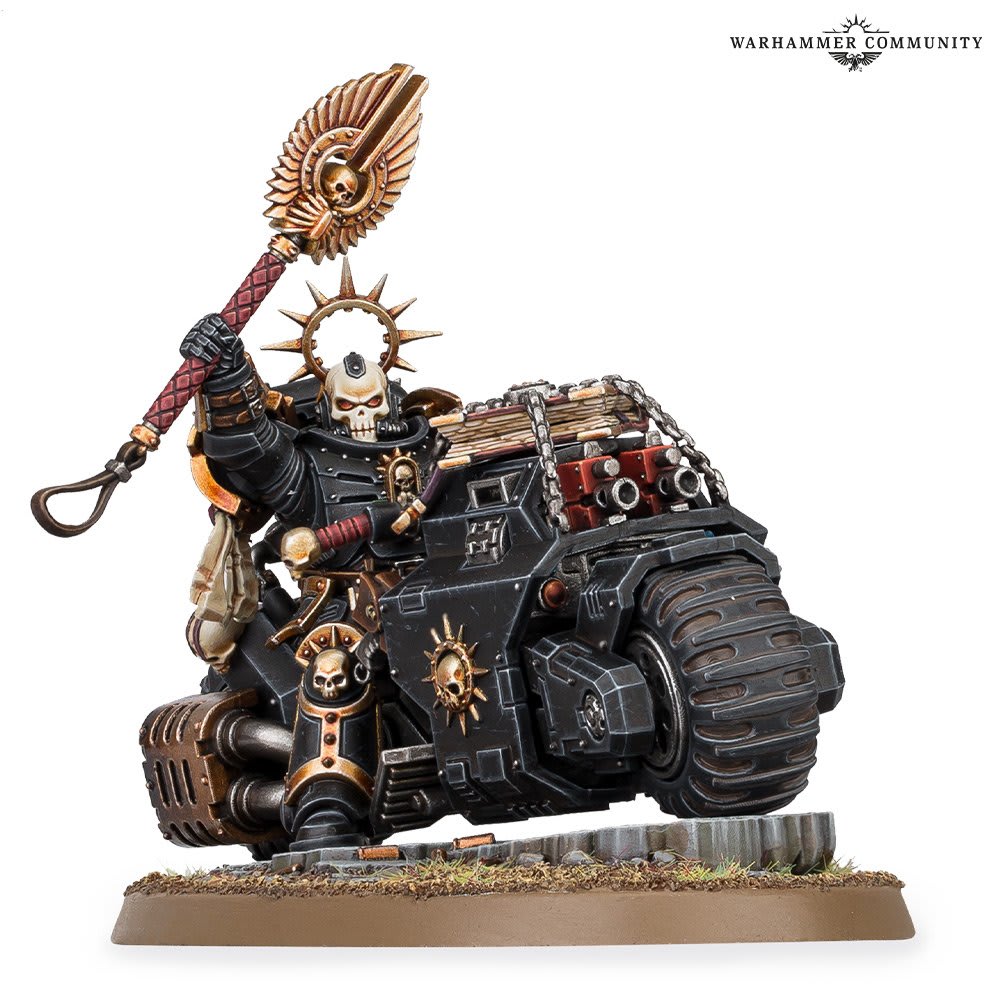 SPACE MARINES: PRIMARIS CHAPLAIN ON BIKE1