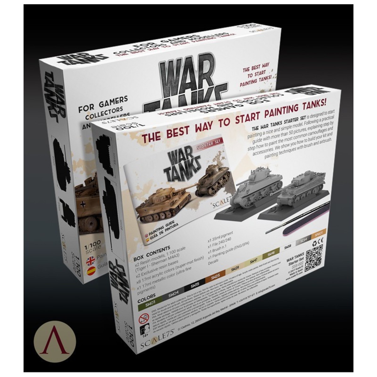 WAR TANKS 1:100: STARTER SET3