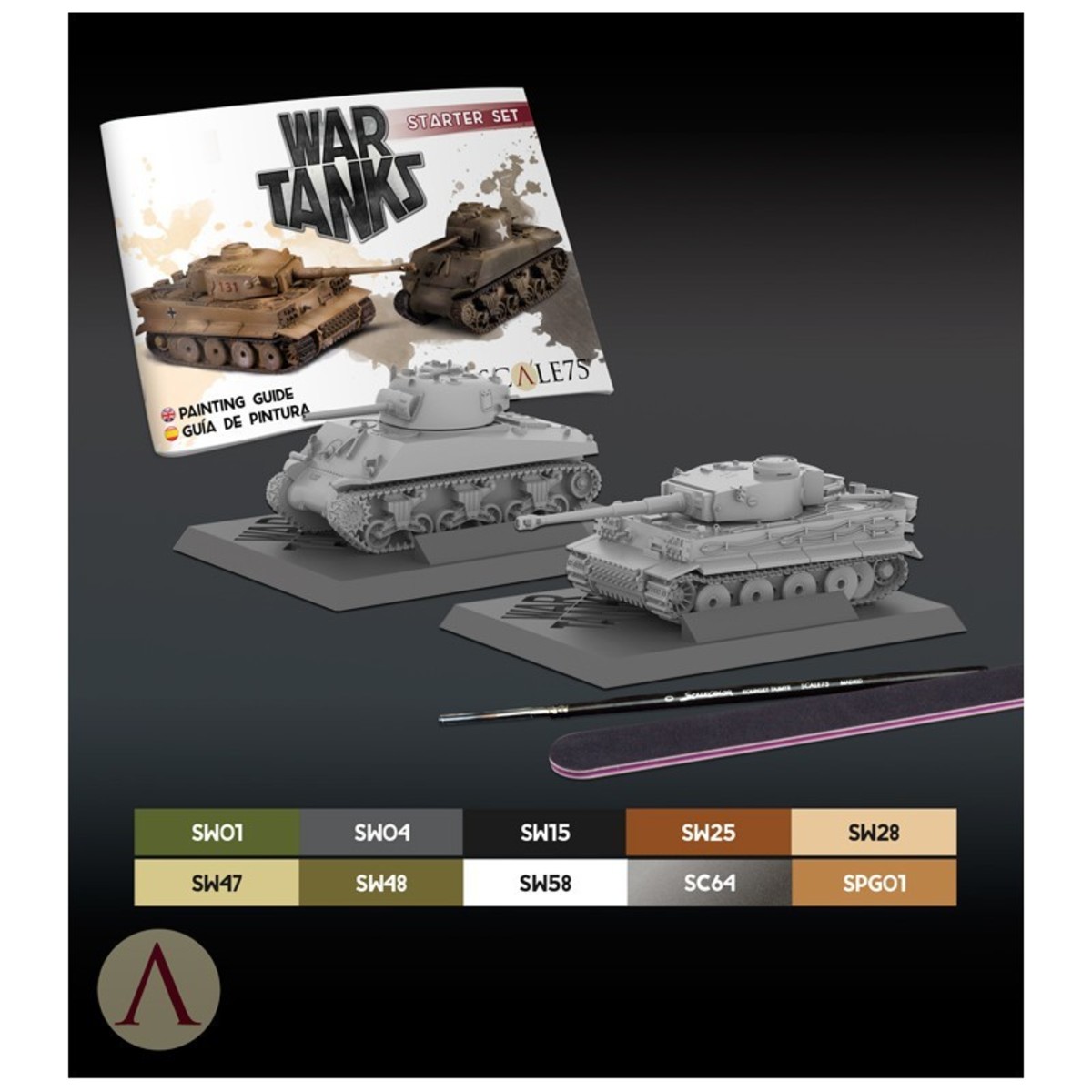 WAR TANKS 1:100: STARTER SET4