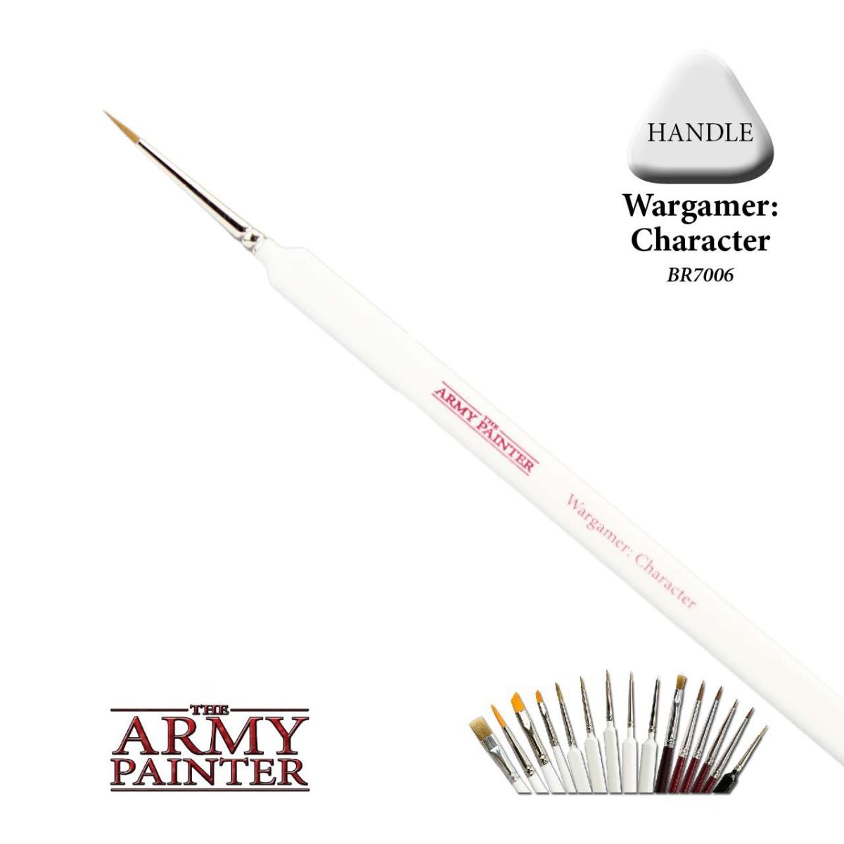 ARMY PAINTER - WARGAMER BRUSH: CHARACTER1