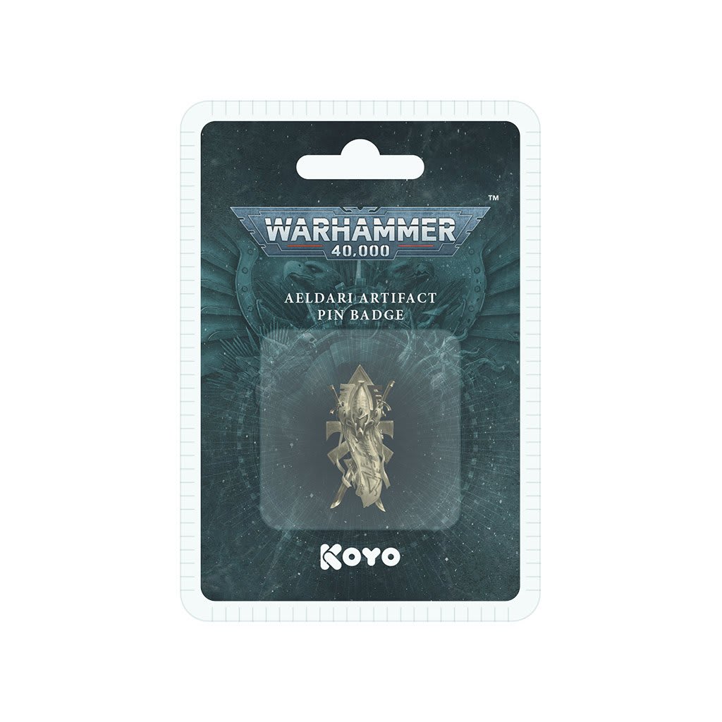 WARHAMMER 40000 AELDARI ED ARTIFACT PIN1