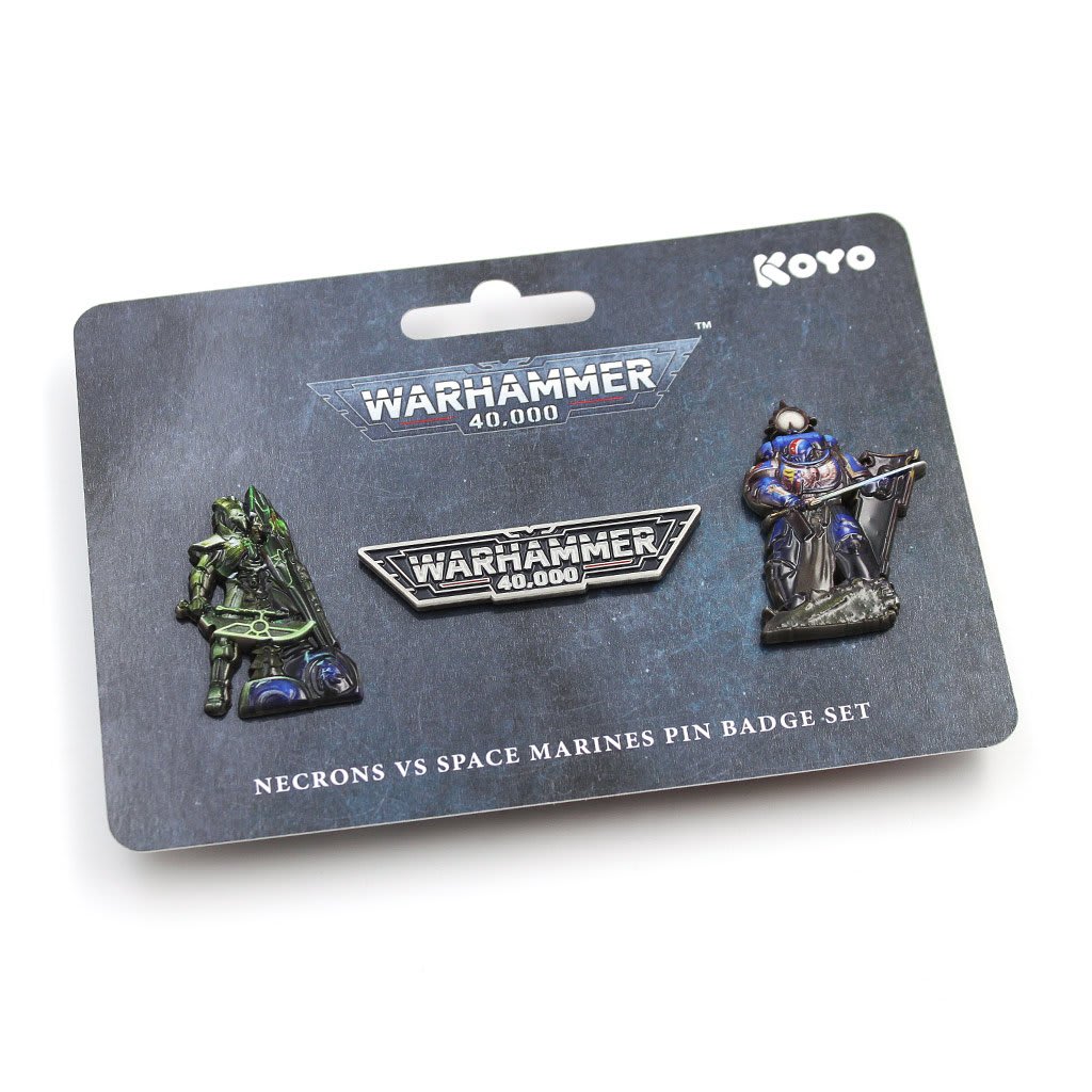 WARHAMMER 40000 DIOARAMA PIN BADGET SET1