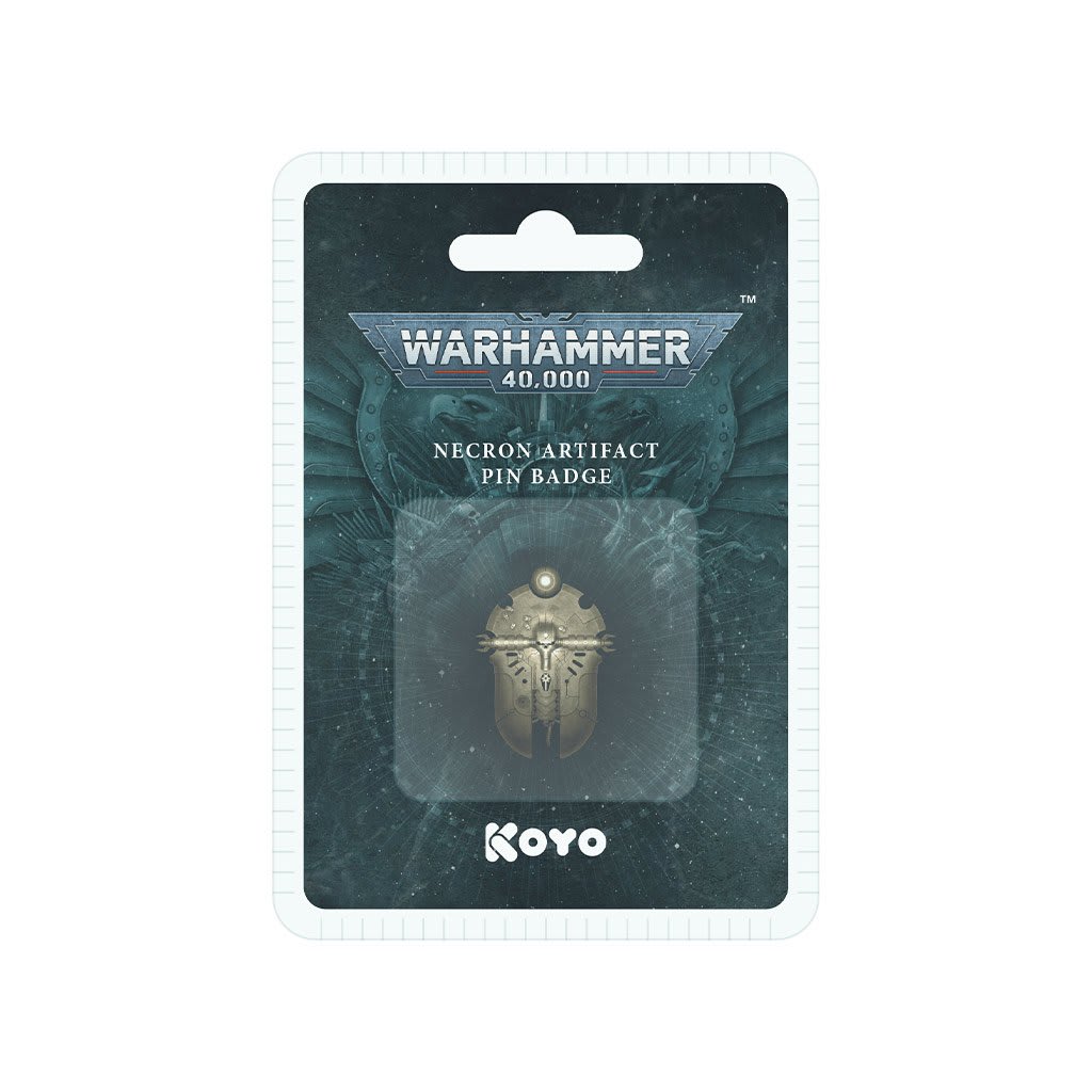 WARHAMMER 40000 NECRON ED ARTIFACT PIN1