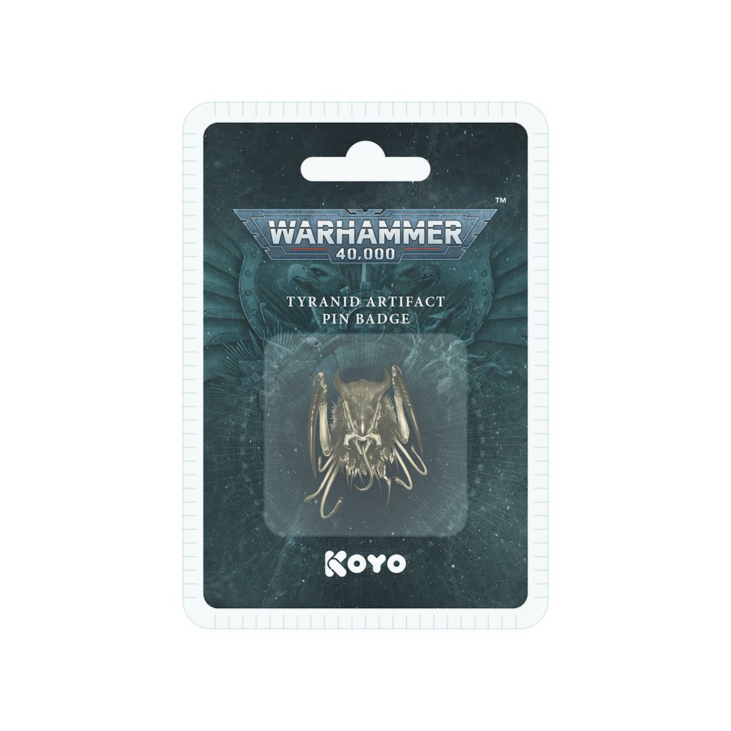 WARHAMMER 40000 TYRANID 3D ARTIFACT PIN1