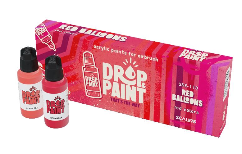 DROP & PAINT - RED BALLOONS1