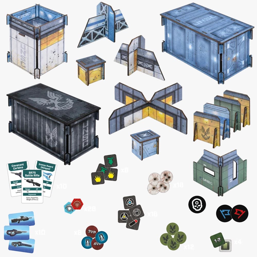 HALO: FLASHPOINT - UNSC BASE TERRAIN SET1