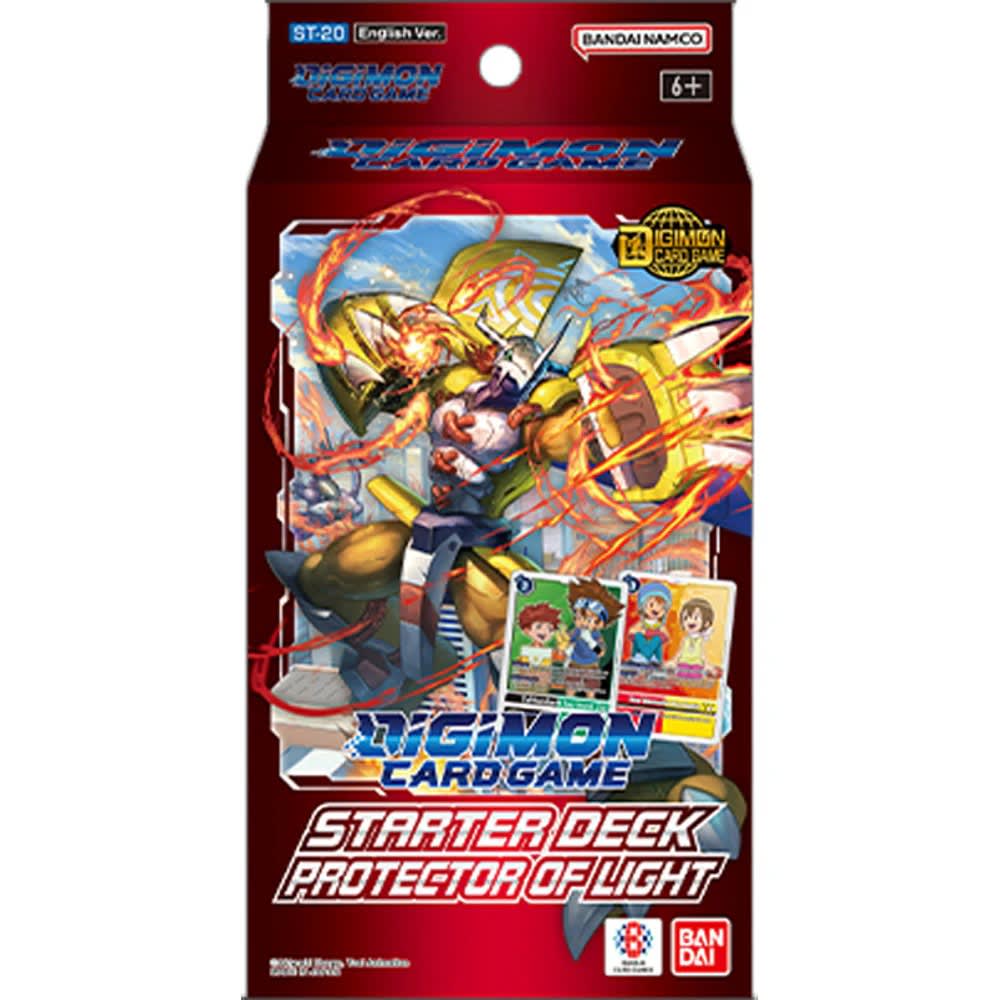 DIGIMON TCG: PROTECTOR OF LIGHT STARTER DECK (ST-20)1