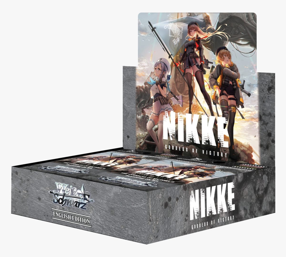 WEISS SCHWARZ: GODDESS OF VICTORY: NIKKE BOOSTER DISPLAY1