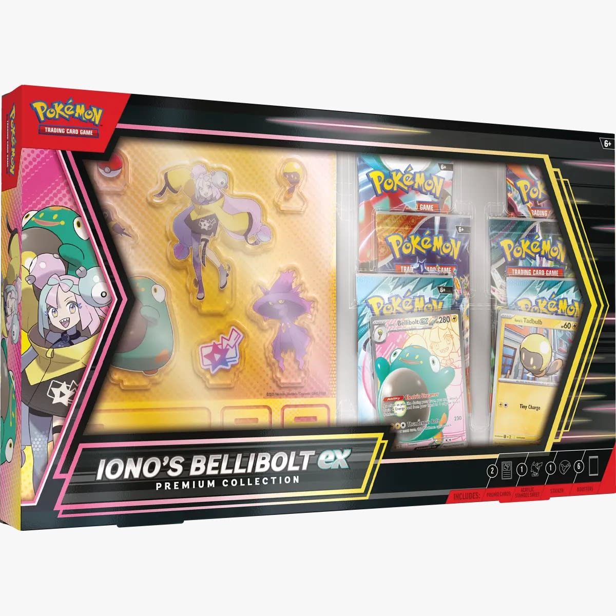 POKEMON TCG: SPANISH IONO'S BELLIBOLT EX PREMIUM COLLECTION1