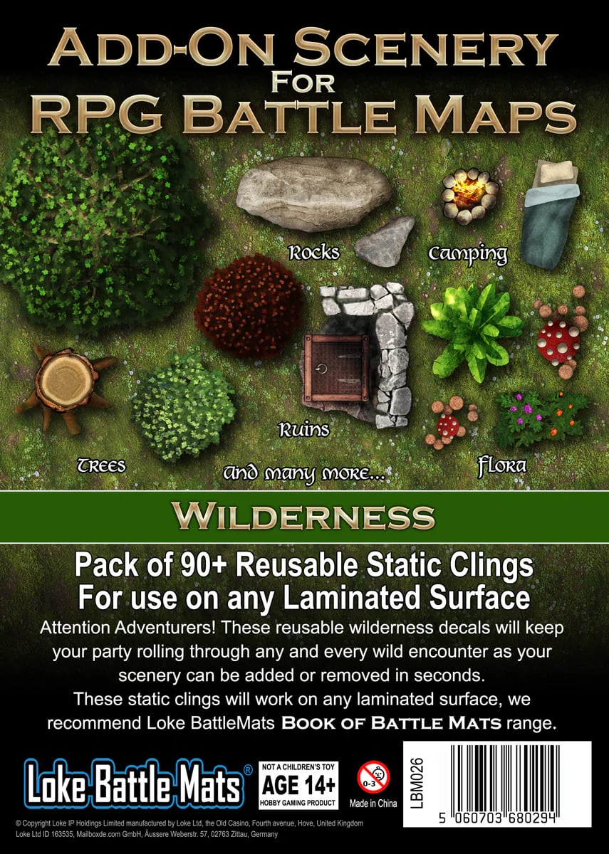 ADD ON SCENERY FOR RPG MAPS WILDERNESS1