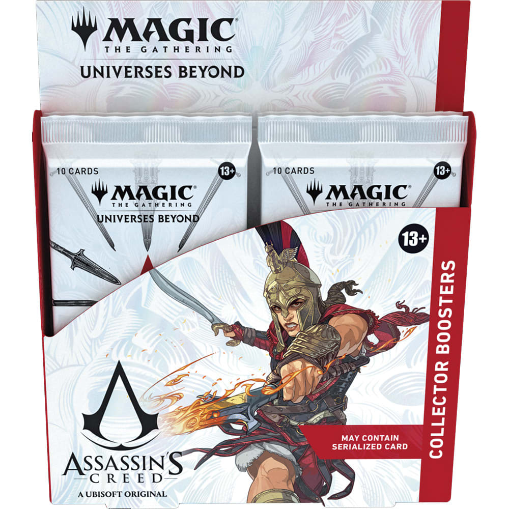 MTG Universes Beyond- Assassin's Creed Collector's Booster Display1