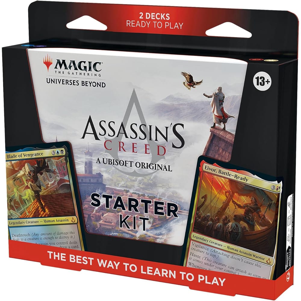 MTG SPANISH Universes Beyond- Assassin's Creed Starter Kit1