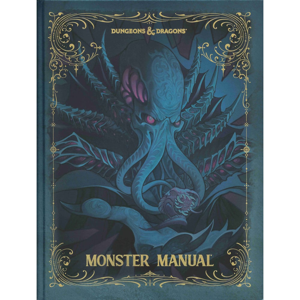 D&D, 5E: MONSTER MANUAL 2024, ALT COVER1