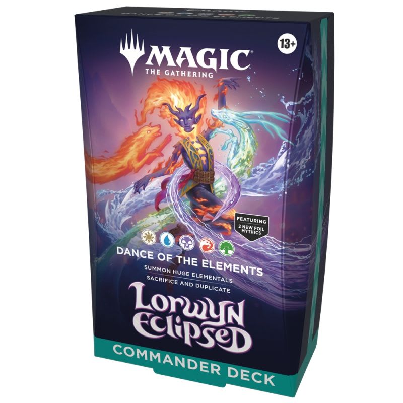 MTG: LORWYN ECLIPSED COMMANDER DECK DANCE OF THE ELEMENTS1