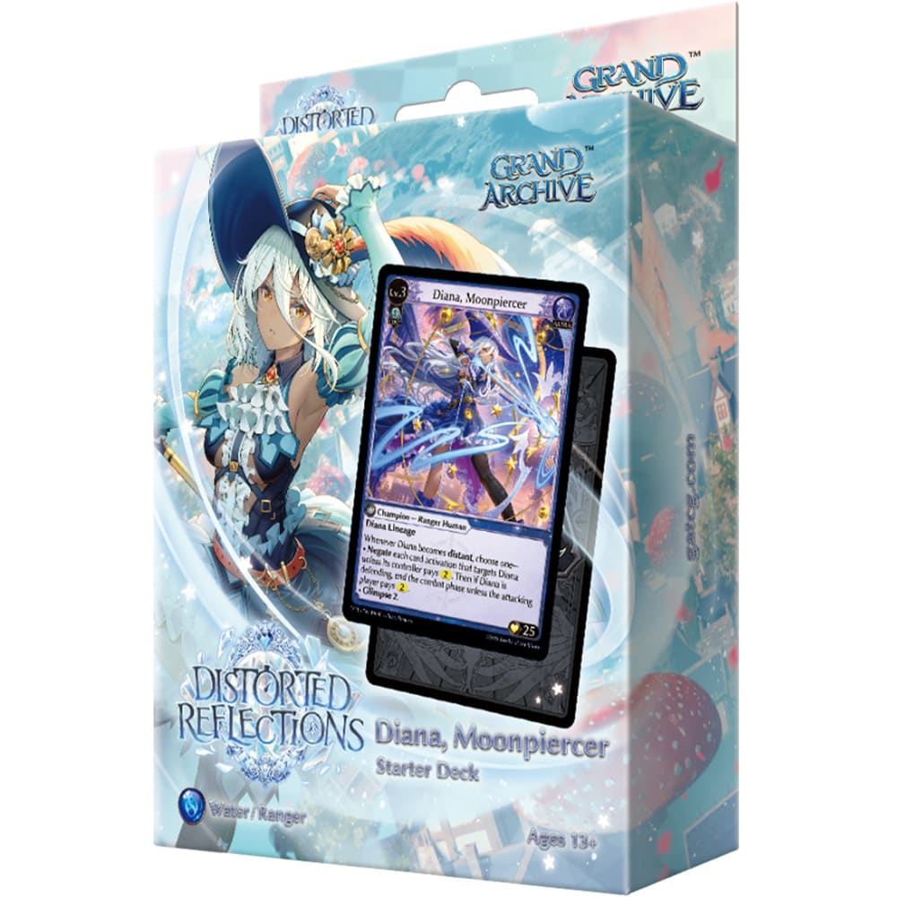 GRAND ARCHIVE TCG - DISTORTED REFLECTIONS -DIANA, MOONPIERCER STARTER DECK1