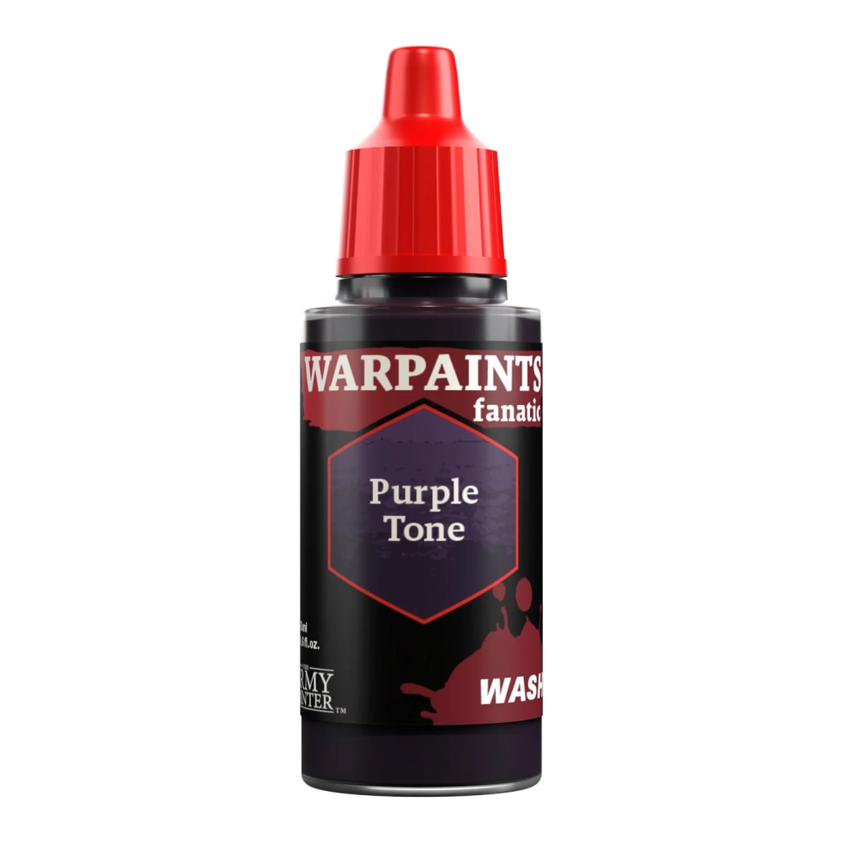 WARPAINT FANATIC: WASH- DARK RED TONE1