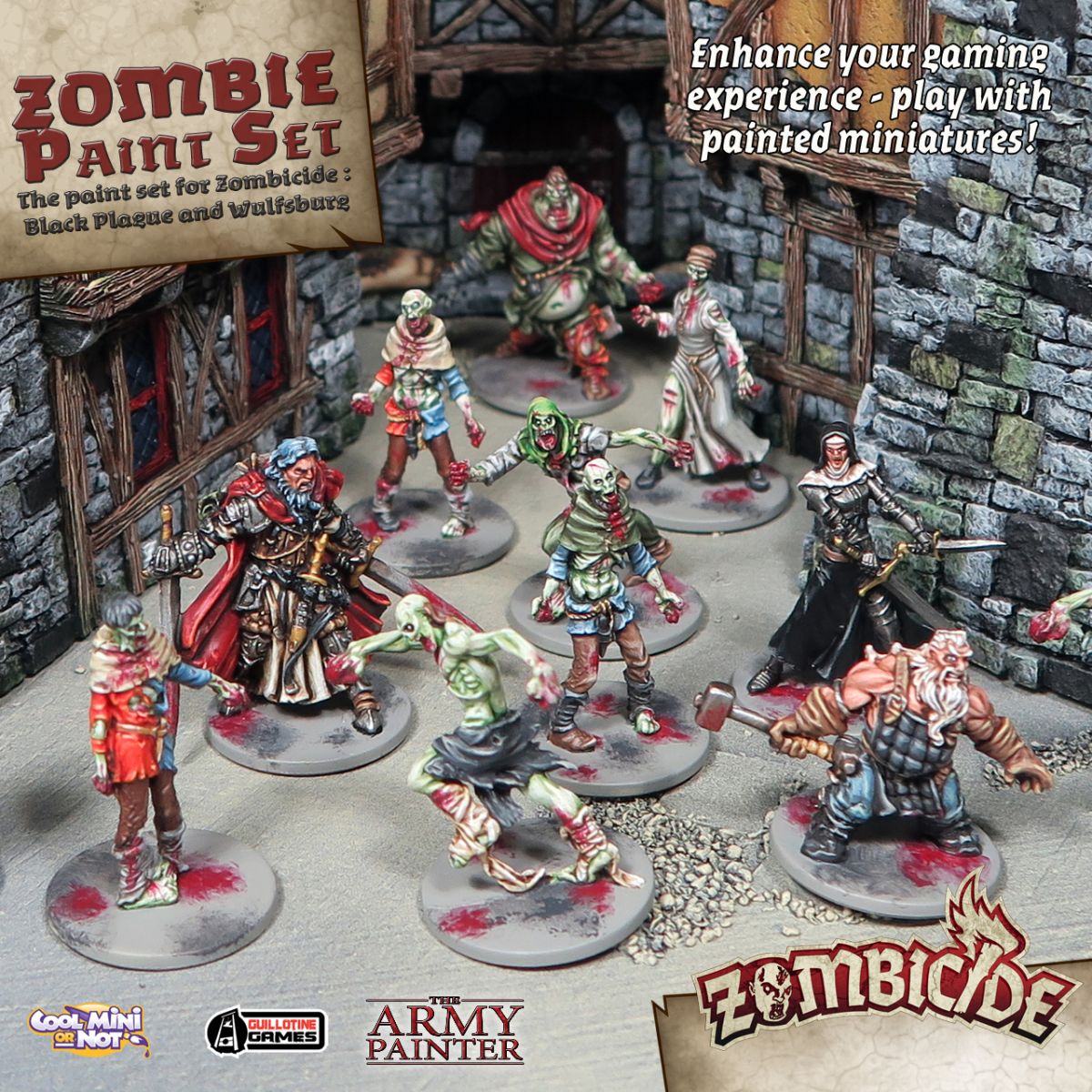 ARMY PAINTER - ZOMBICIDE: BLACK PLAGUE PAINT SET (ESPAÑOL)3