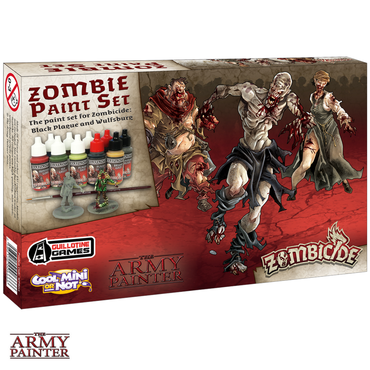 ARMY PAINTER - ZOMBICIDE: BLACK PLAGUE PAINT SET (ESPAÑOL)1