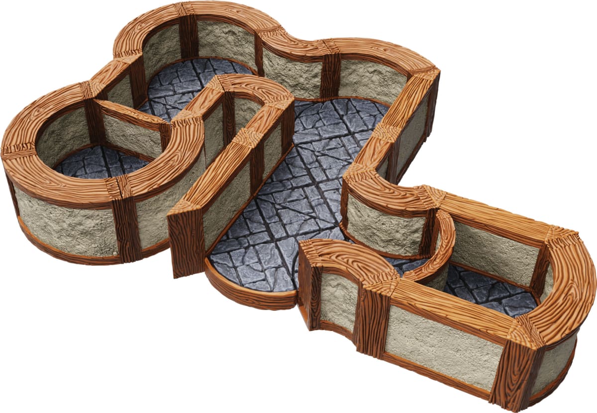 Warlock Tiles Town & Village- 1 in. Angles & Curves Expansion1