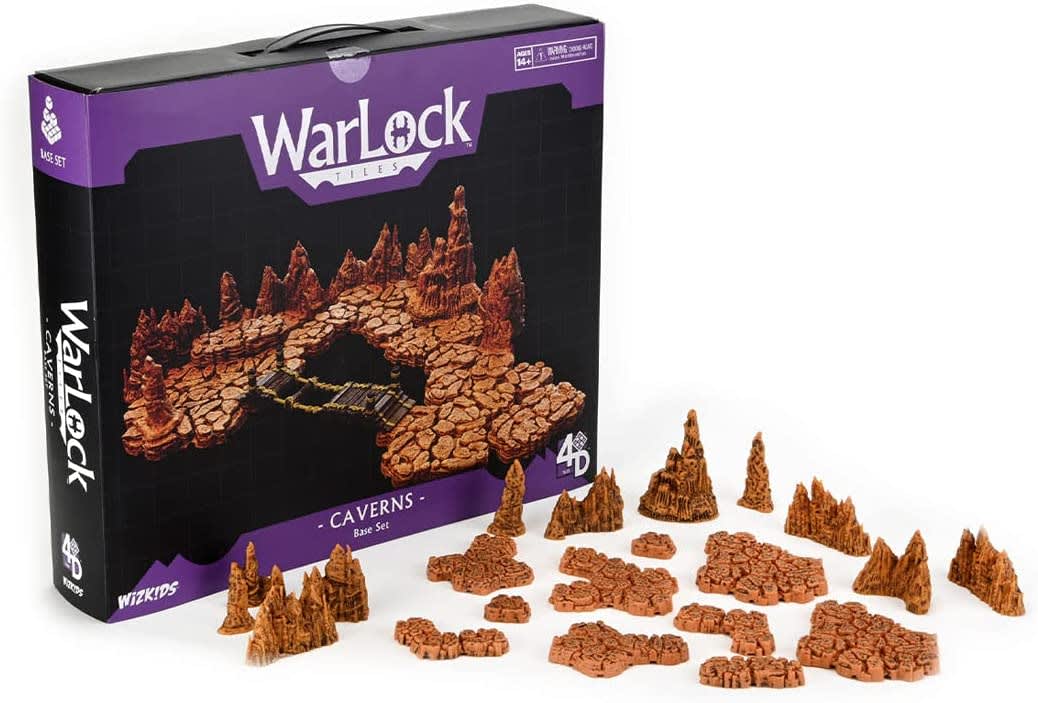 WarLock Tiles Caverns- Base Set1