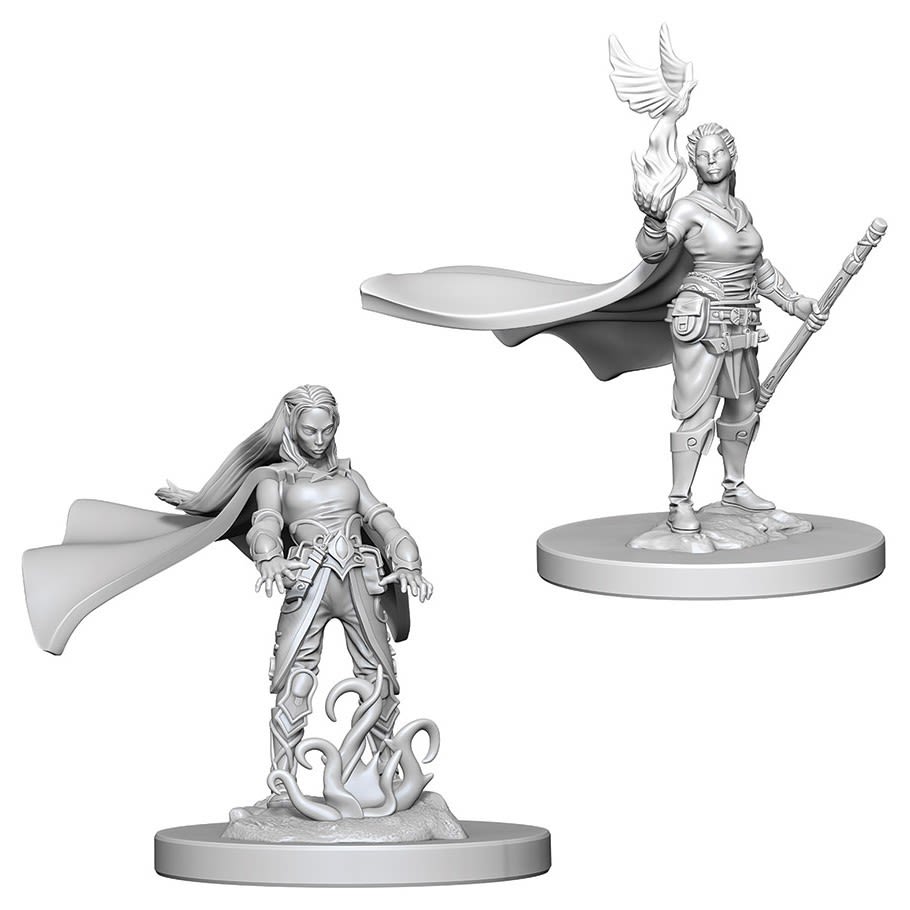D&D NOLZUR'S MARVELOUS UNPAINTED MINIS: ELF FEMALE DRUID1