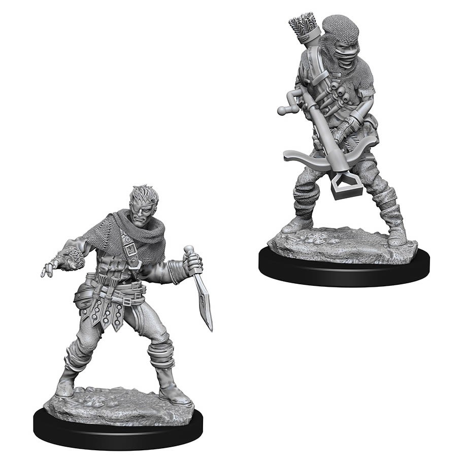 WIZKIDS DEEP CUTS UNPAINTED MINIATURES: BANDITS1