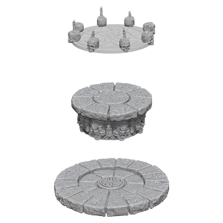 WIZKIDS DEEP CUTS UNPAINTED MINIATURES MAGIC DIAS1