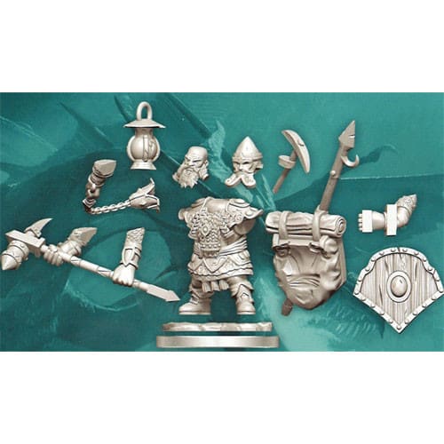 D&D Frameworks Wave 1- Dwarf Fighter Male1