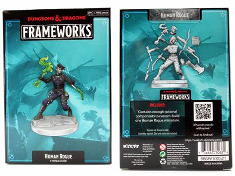D&D Frameworks Wave 1- Human Rogue Female1