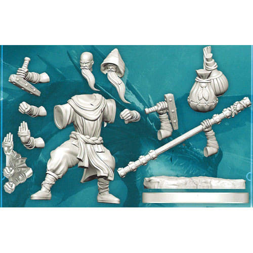 D&D Frameworks Wave 1- Human Monk Male1