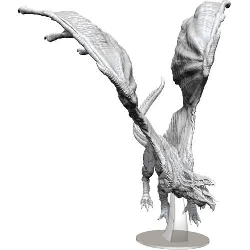 D&D Minis Wave 15- Adult White Dragon1